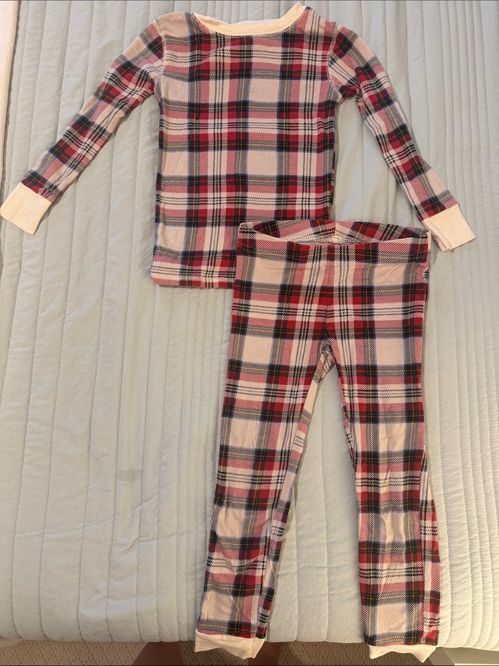 Old Navy Holiday Plaid Pajama Set